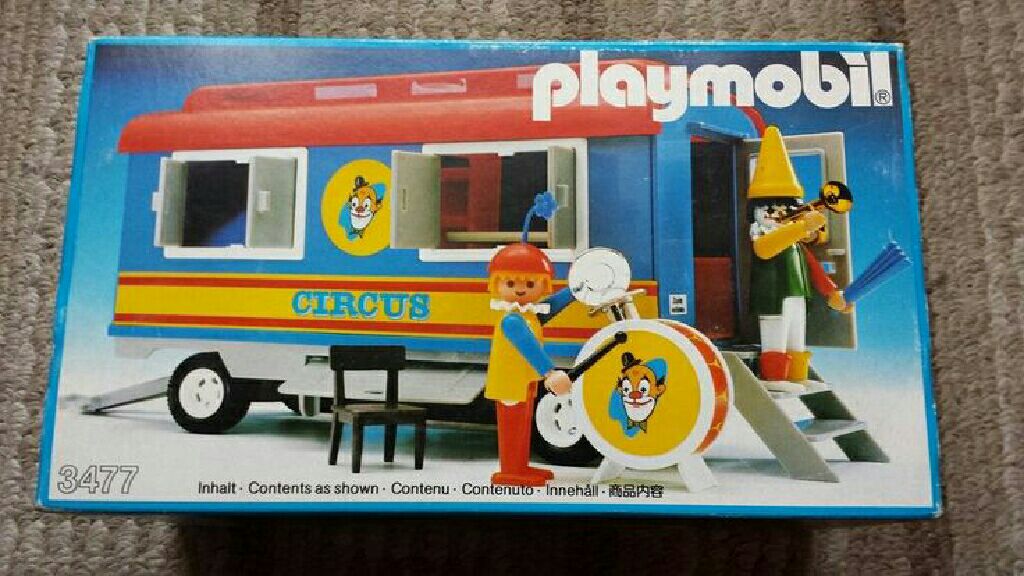 Train playmobil cirque