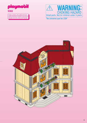 Notice montage playmobil maison moderne