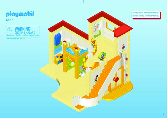 Playmobil école mode d'emploi