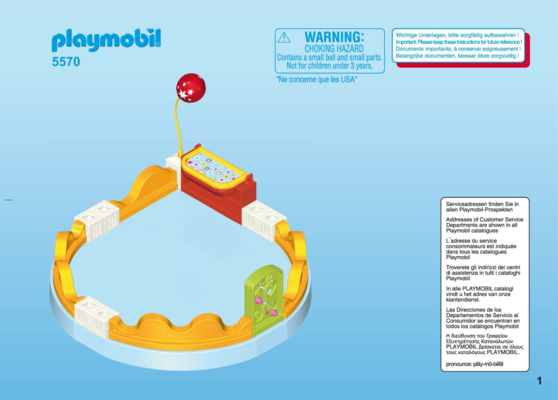 Playmobil espace crèche 5570