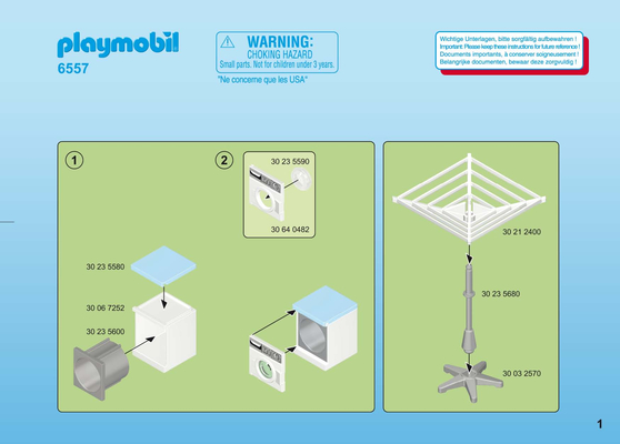 Buanderie playmobil city life