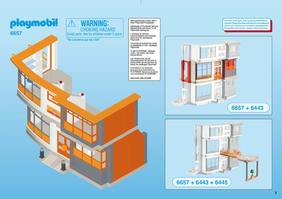Playmobil hopital pediatrique amenage