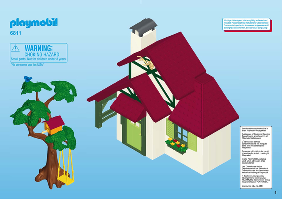 Playmobil maison famille