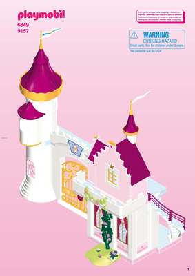 Playmobil chateau princesse 6849