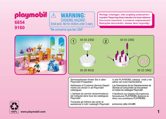 Playmobil parc anniversaire