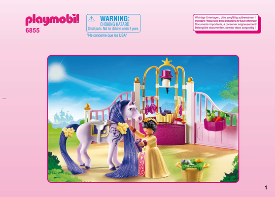 Playmobil ecurie princess