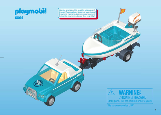 Moteur bateau playmobil notice