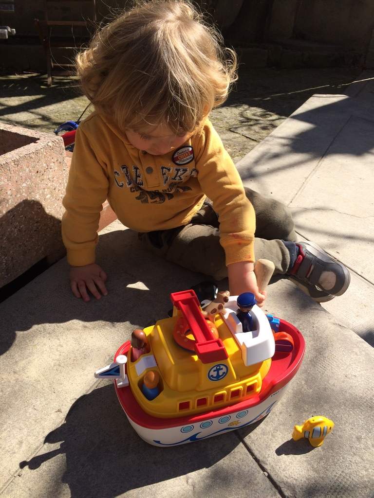 Bateau pirate playmobil broze