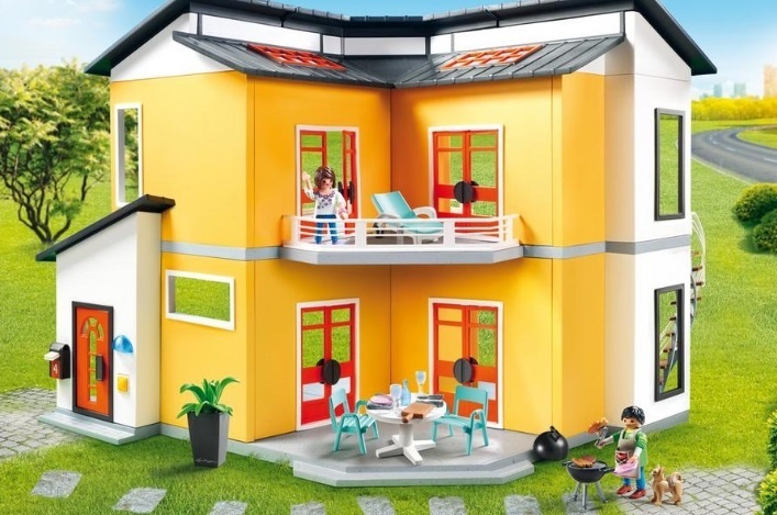 Video playmobil maison moderne presentation