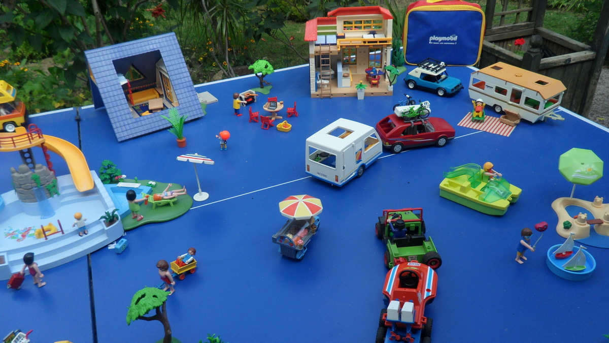 Caravane playmobil pas cher