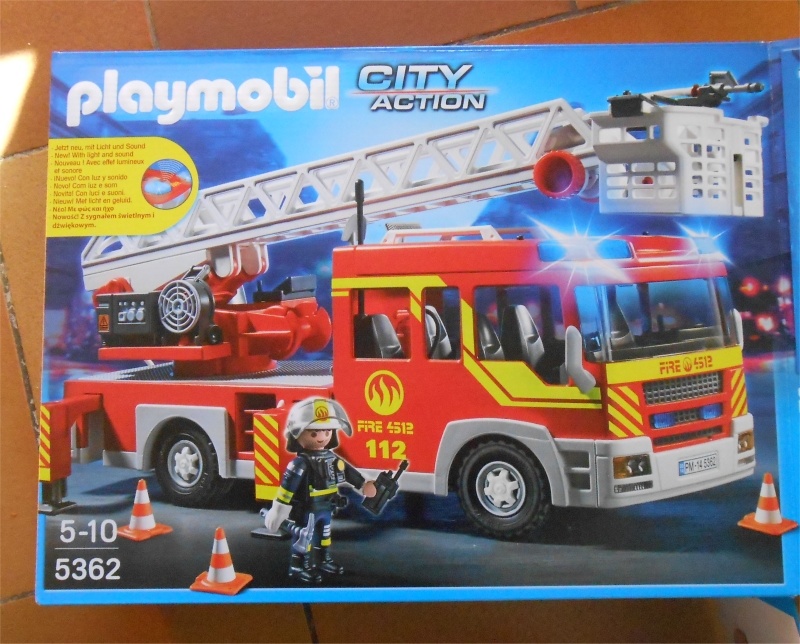 Playmobil city action pompier