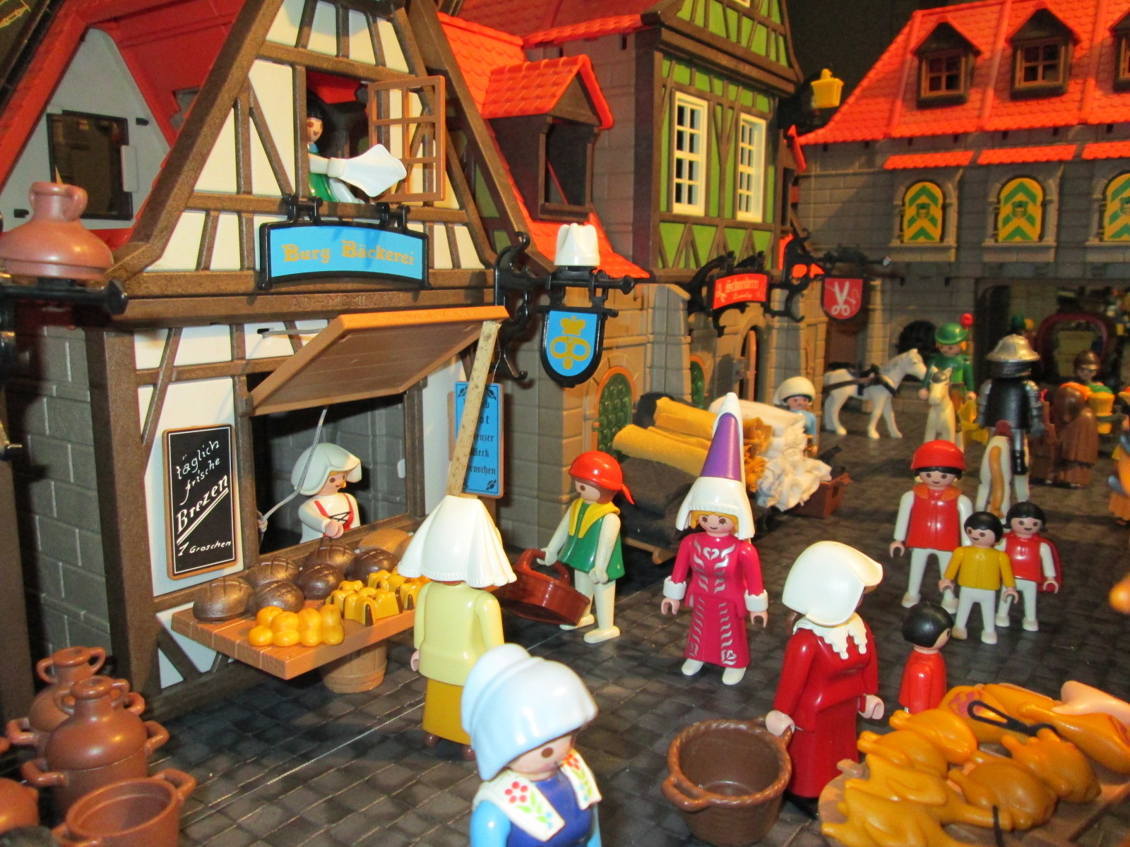 Boulangerie médiévale playmobil