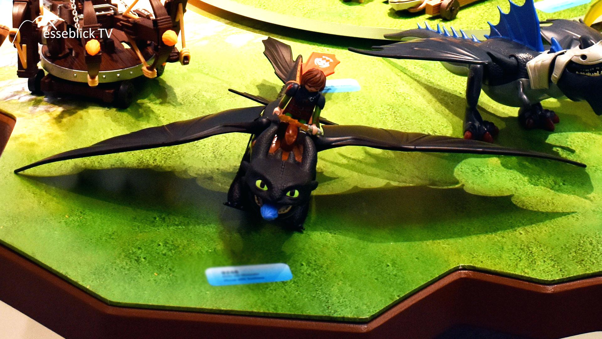 Playmobil dragons hicks und ohnezahn