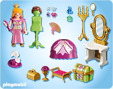 Playmobil fille chateau de princesse