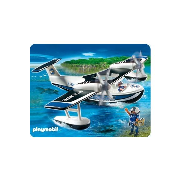 Playmobil avion police 4445
