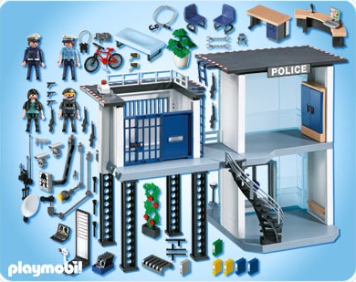 Commissariat de police playmobil city action