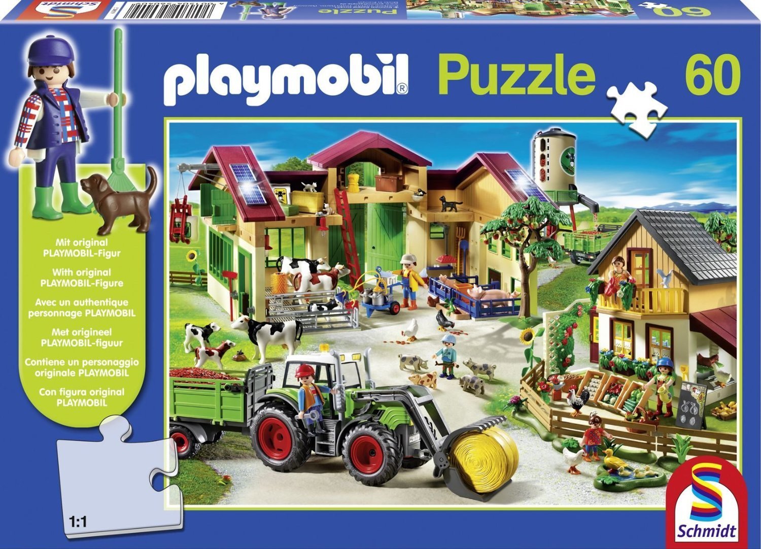 Puzzle playmobil chantier