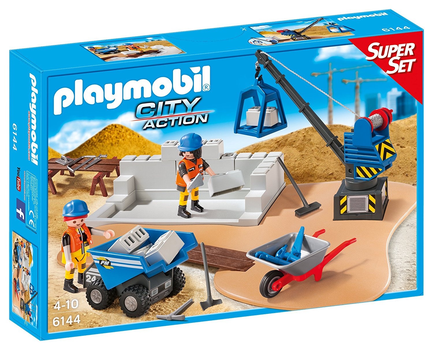 Playmobil city action grue