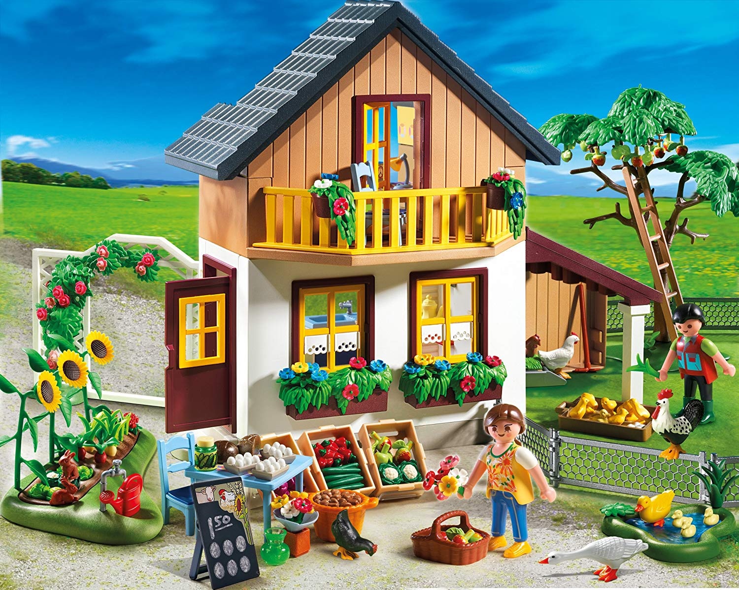 Playmobil country 5120 farmhouse with shop