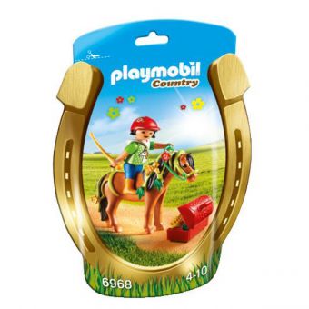 Dessin animé playmobil poney
