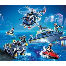 Playmobil city action policier quad