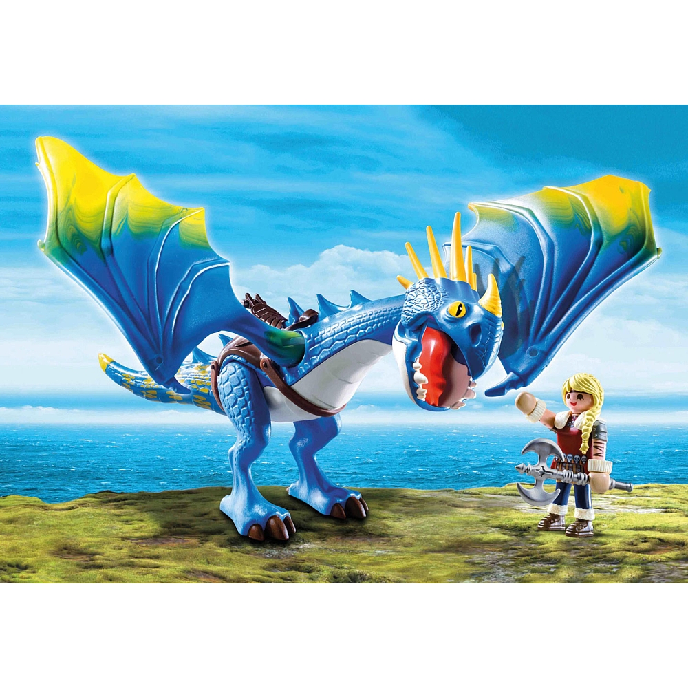 Playmobil dragon krokmou