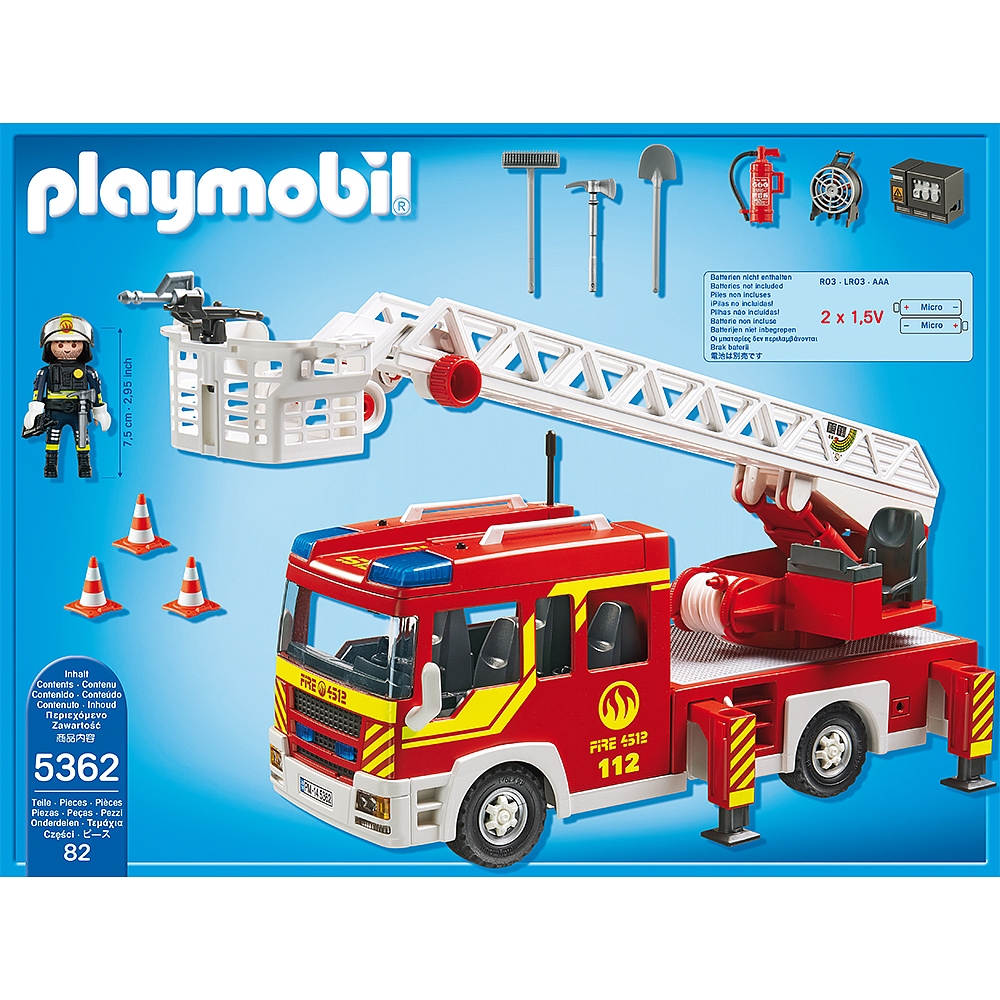 Caserne pompier playmobil rue du commerce