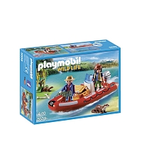 Playmobil bateau braconnier