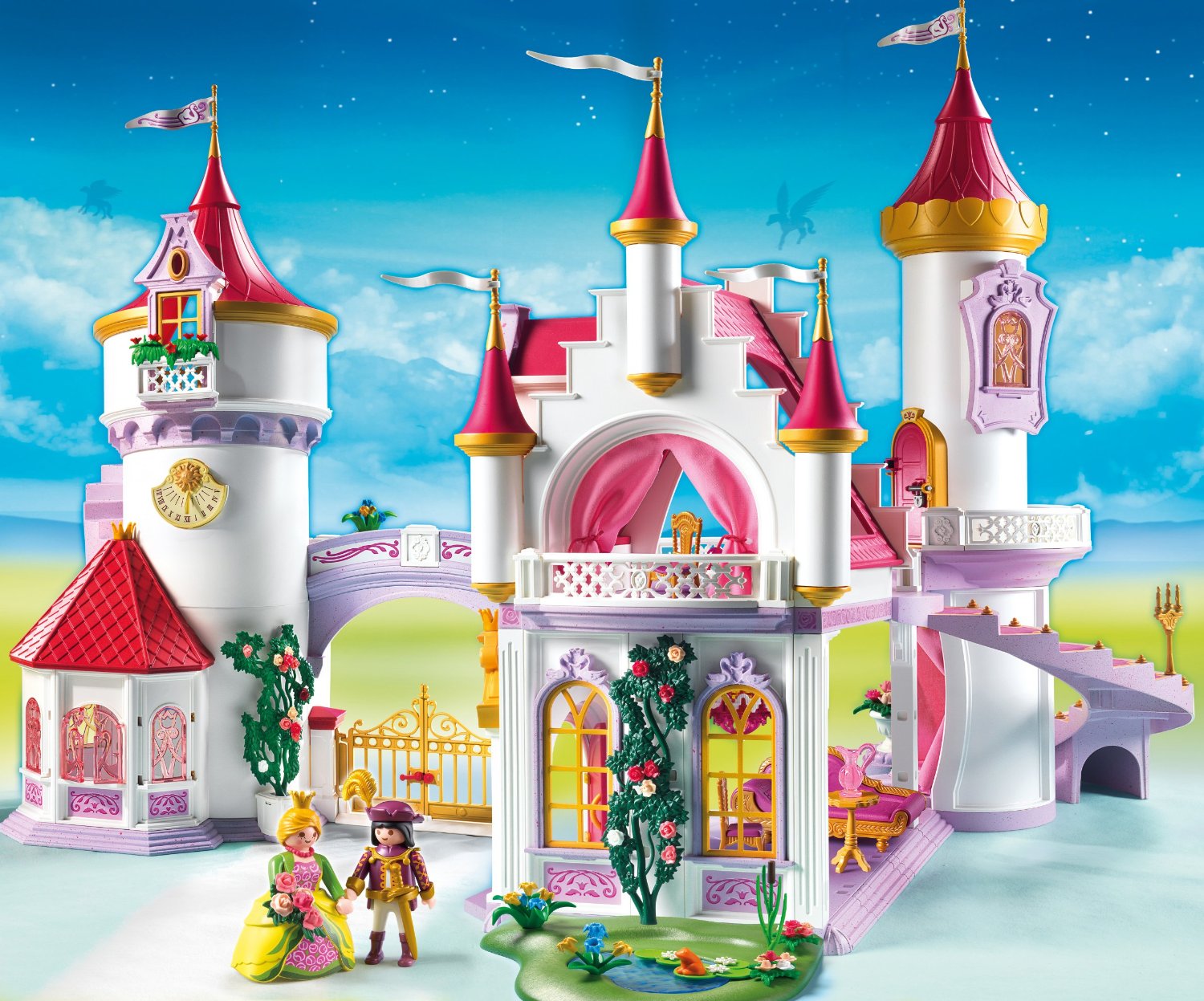 Playmobil chateau princesse video