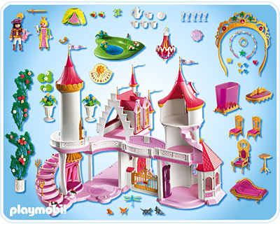 Grand chateau royal playmobil pas cher