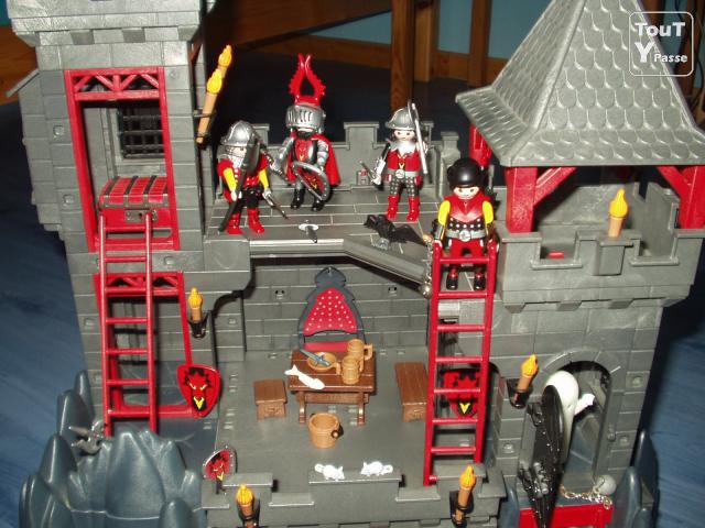 Playmobil château forteresse du dragon rouge 3269