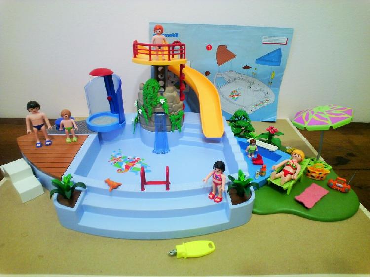 Playmobil piscine montage
