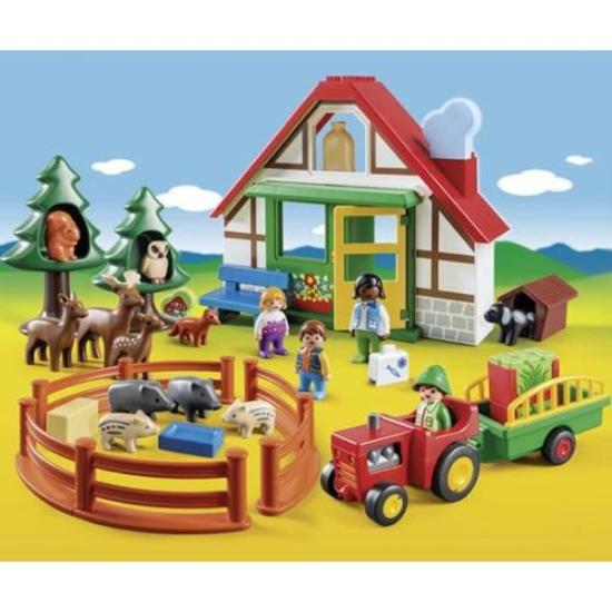 Ferme interactive playmobil 123 avis