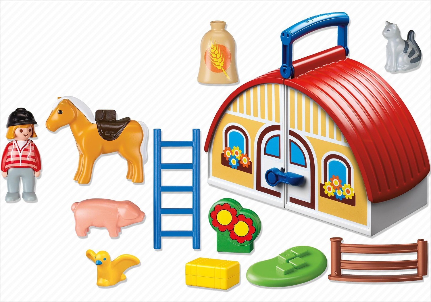 Playmobil ferme transportable 6778