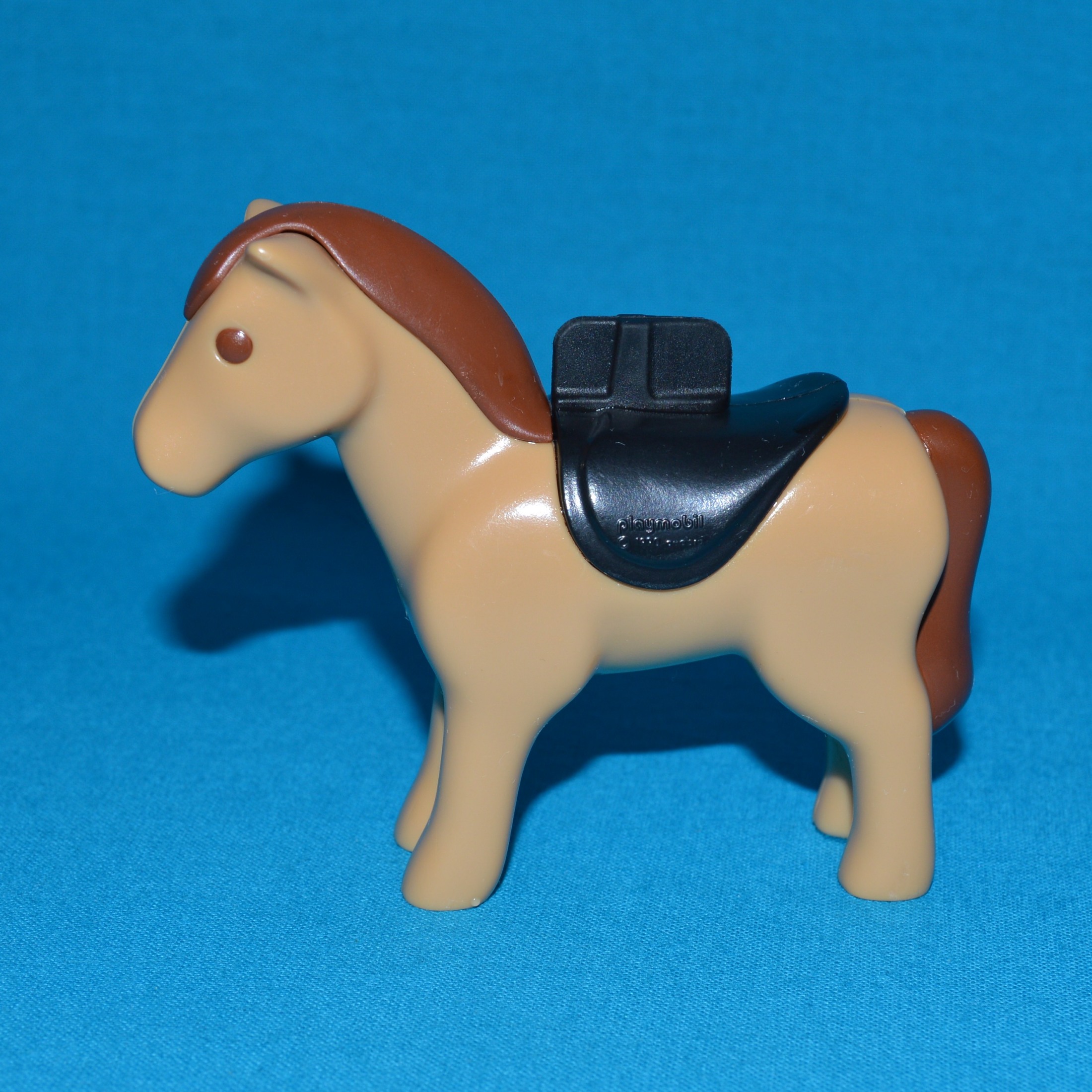Playmobil cheval marron