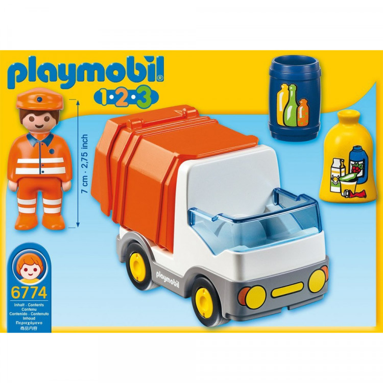 Playmobil 123 recycling truck
