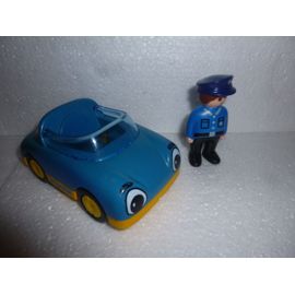 Playmobil 123 voiture bleue