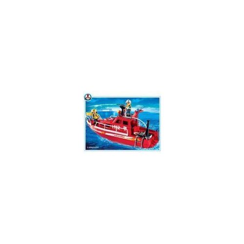 Playmobil city action pompier bateau