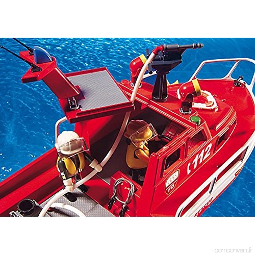 Playmobil city action pompier sauveteur bateau