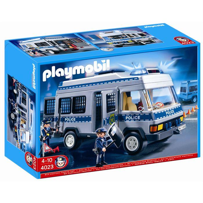 Fourgon banque playmobil