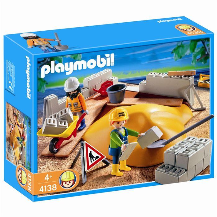 Site playmobil chantier
