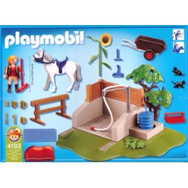Playmobil chevaux box