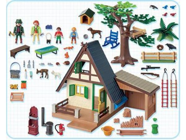 Playmobil 123 la maison forestière