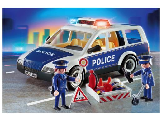 Playmobil police on patrol