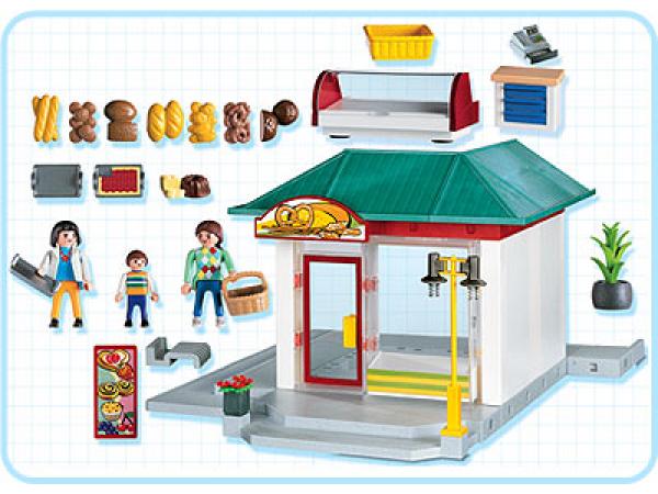 Voiture boulangerie playmobil