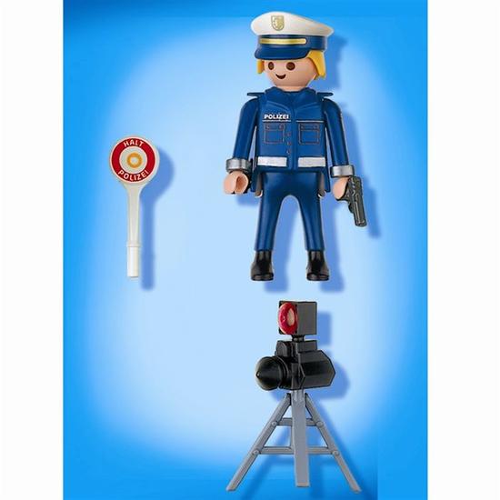 Playmobil policier coloriage