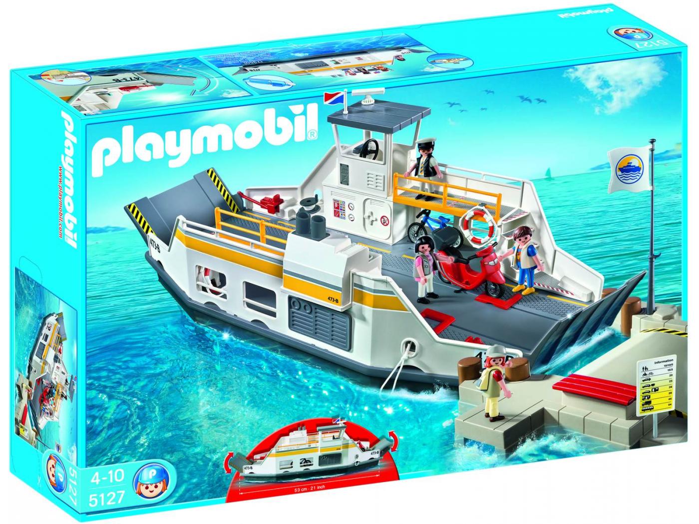 Playmobil bateau agent secret