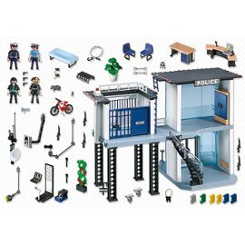 Playmobil commissariat de police avec prison