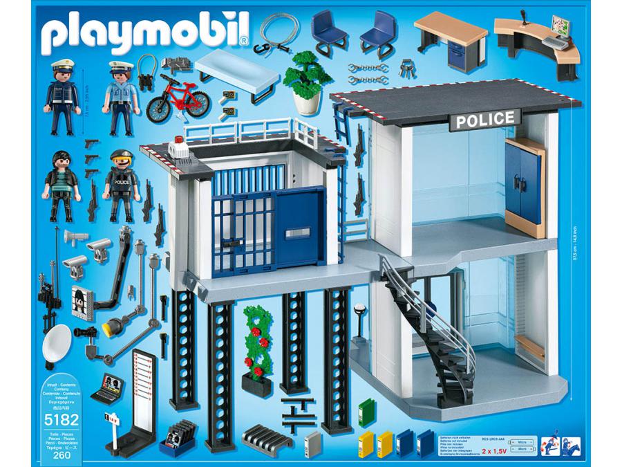 maison de police playmobil