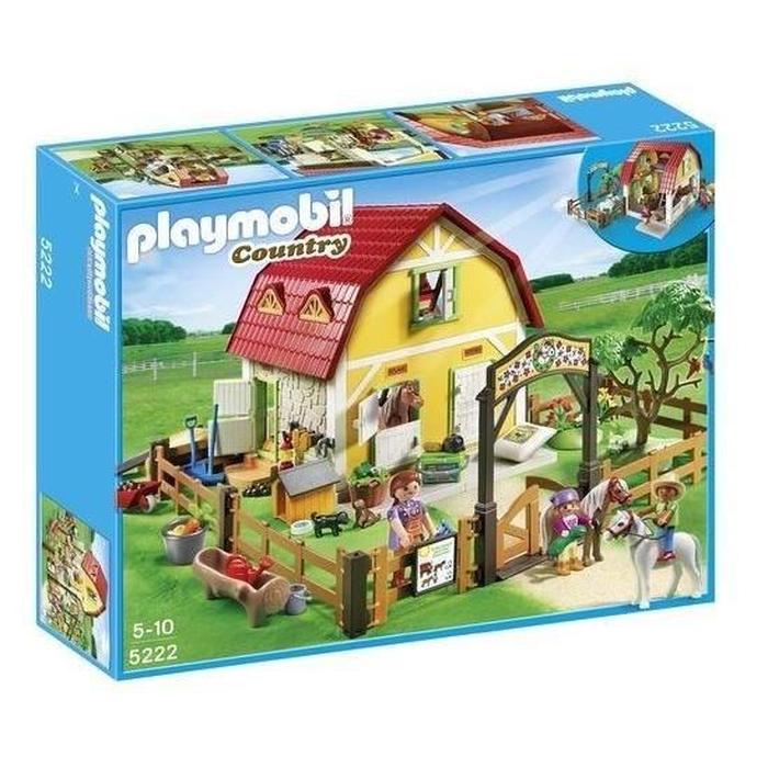 Playmobil fille poney